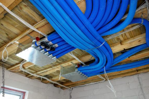 instalacja w ramach rekuperacji